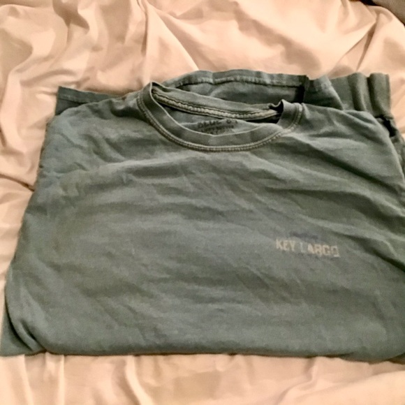 BLUE 84 DISTRESSED KEY LARGO BOHO SHIRT - Picture 4 of 5